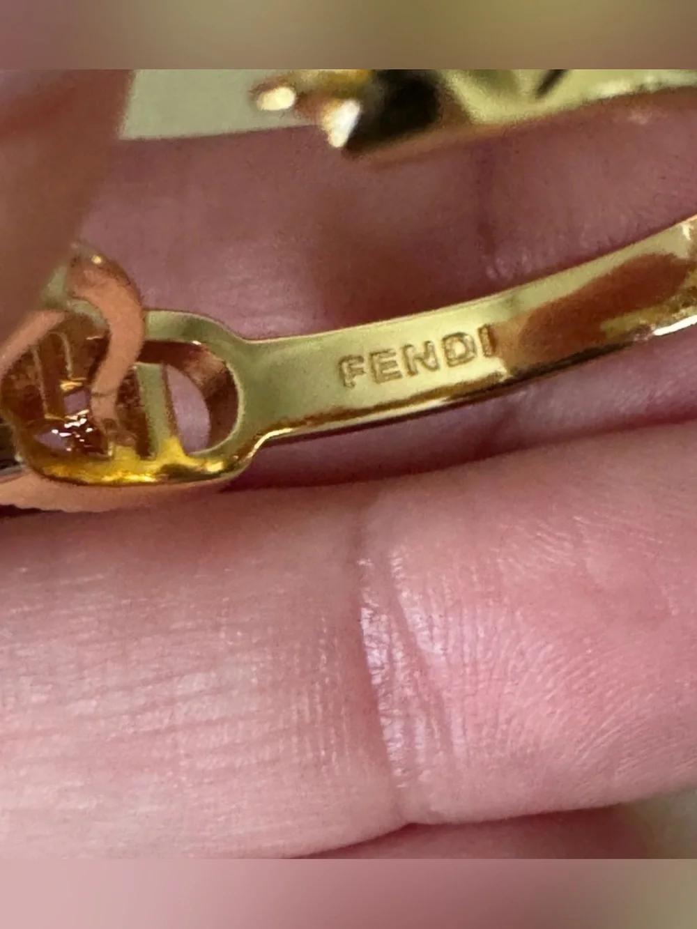 Fendi earrings like